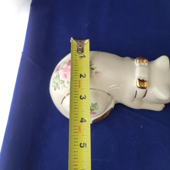 Formalities By Baum Bros. Sleeping Porcelain Cat Roses Unisex🌊🌟BUNDLE AND SAVE - Picture 13 of 16